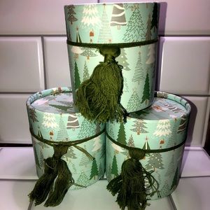3 Jar Holiday Candle Set